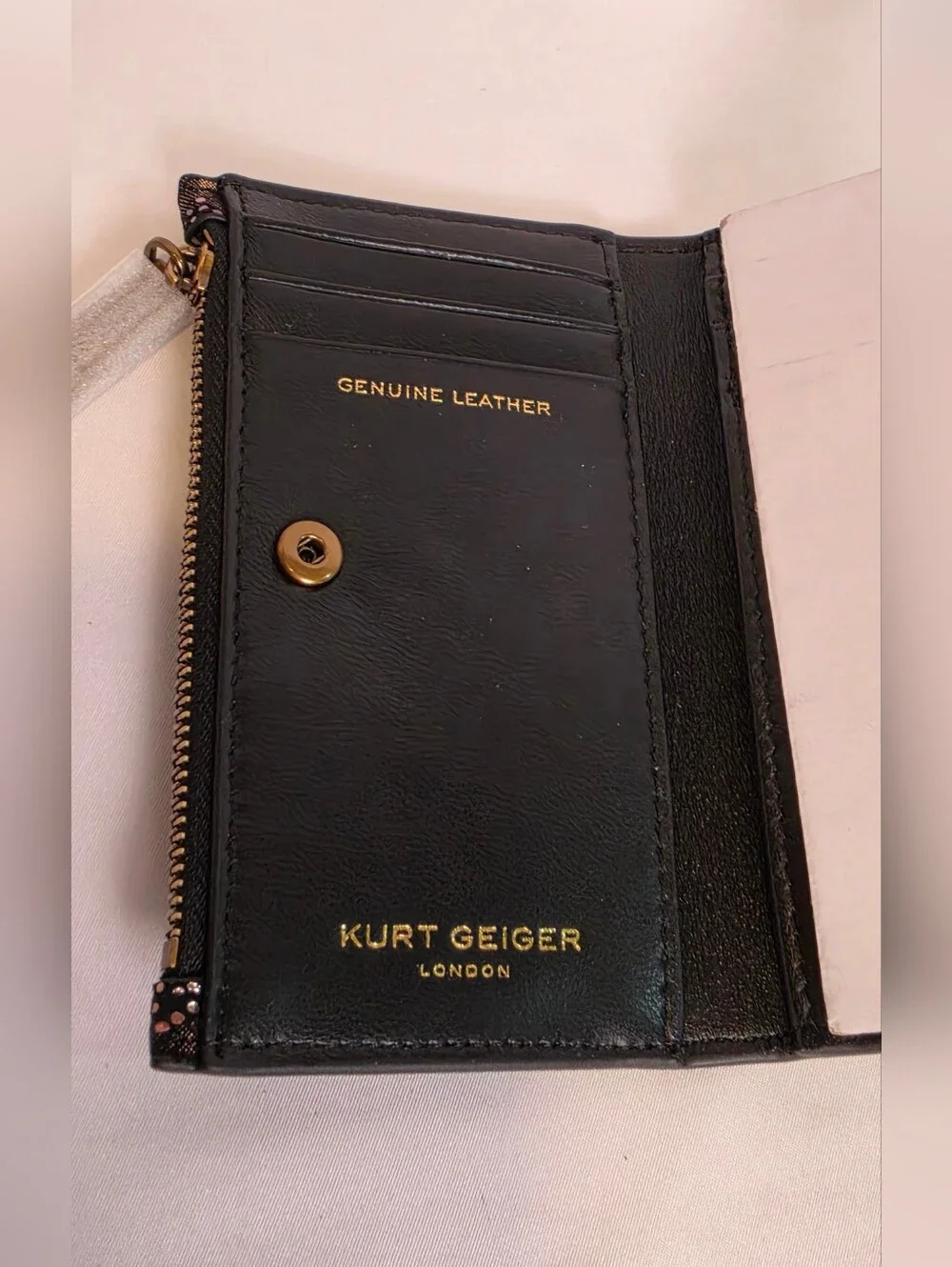 Kurt Geiger London Shoreditch Leather Bifold Wallet New